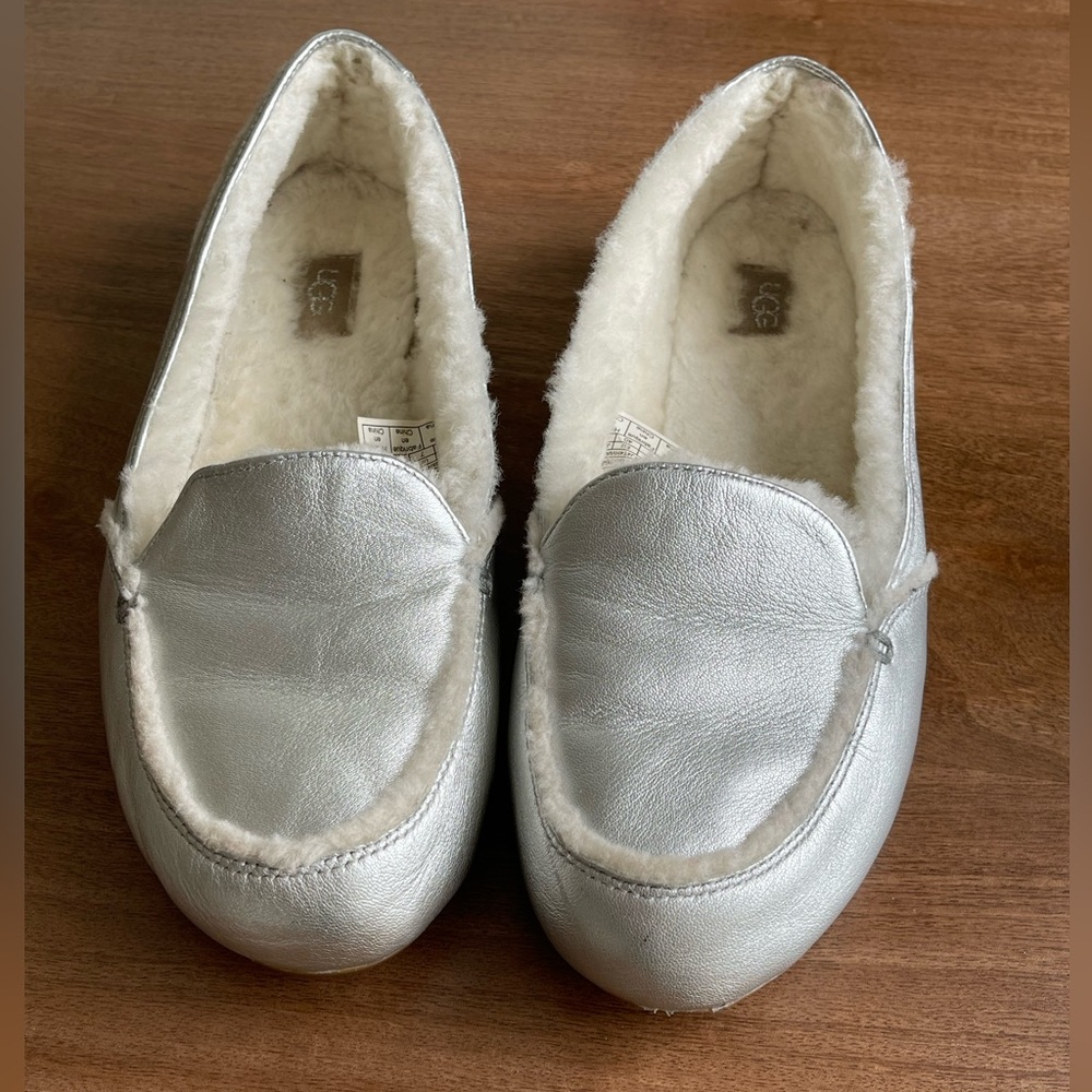 UGG leather flats